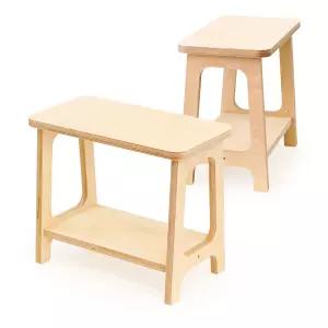 [A스툴] 자작 합판 슈벤치 다용도 화분받침 체험 재료 목공 diy 수업 목공 키트