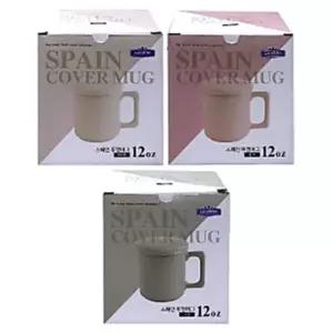 머그잔 뚜껑 물잔 도자기 12oz 데일리 찻잔 머그컵 물컵 답례 선물 W8DBA8F28U