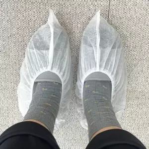 일회용 신발 보호 부직포 덮개 덧신 커버 100개입