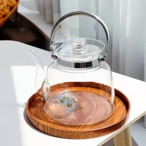 [텐바이텐]이든 내열유리 티포트 직화 차주전자 티팟 3000ml