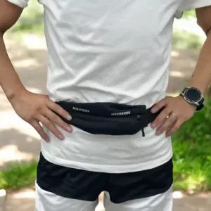 런닝 힙색 블랙 러닝 벨트 주머니 방수 방수벨트 달리/허리/벨트가방/휴대폰/런닝벨트/마라톤/러너/허리쌕