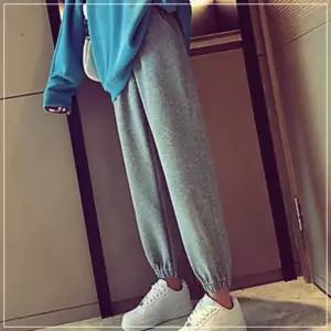팬츠 조거 데일리 여성 트레이닝 기모 KWFGSPH9
