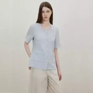 [롯데백화점]DEWL 썸머 트위드 롱 자켓 D262MSF236