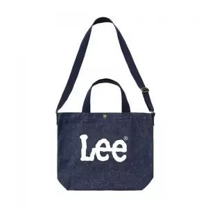 LEE 빅 로고 투웨이 에코백 인디고 다크 456958