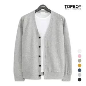 탑보이 심플 특양면 오버핏 가디건 TR864 1096042