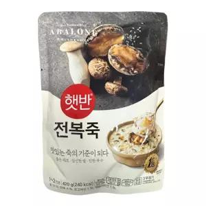 CJ 햇반 전복죽 420g X 6개