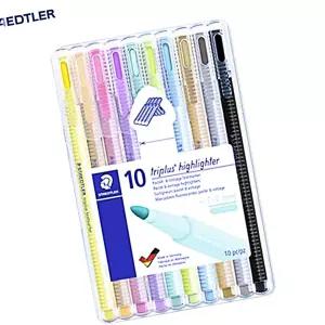 IKW5BE9B0 파스텔 삼각 10색세트 362CSB10 사무용품 필기구 문구용품 스테들러 펜 라이너 형광