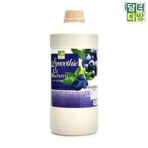 빠른 배송 차그림 스무디 블루베리스무디 앤 블루베리 1.8kg 블루베리에이드 서치D1