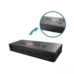 [셀러허브 가전]4포트 HDMI 분배기 4K UHD 모니터 공유기 영상 확장 (5785559A)