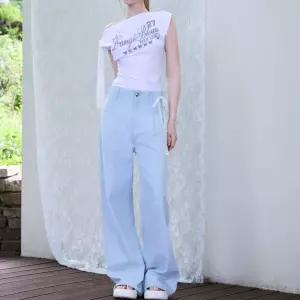 국내 정품 에고이스트 [BLUE LABEL]와이드 턱킹 데님팬츠 ES2ODP07