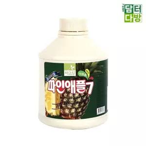 차그림 농축과일원액 파인에플 원액 850ml X4/음료/과일음료수/과일원액음료수/사무실음료