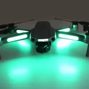 DJI 호환 매빅 에어 2 프로 줌 FPV 드론 액세서리용 발광 스티커 형광 스킨