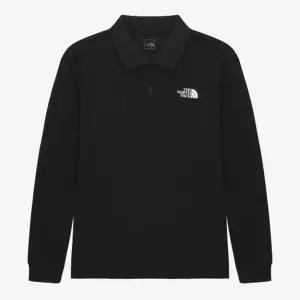 노스페이스 NT7QS00A 남성 쿨맥스 프라임 긴팔 폴로 BLACK 6177193