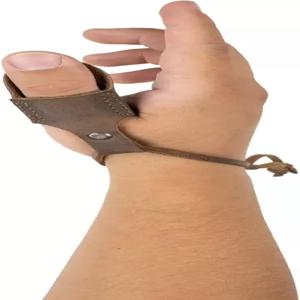 발할라 기어 양궁 엄지손가락 보호대 리커브 활 남녀용 사격 타팅 훈련용 천연 가죽 수제 코스프레