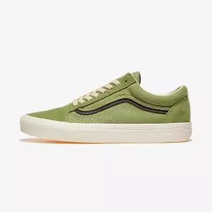 반스 올드 스쿨 DS - 스웨이드 캔버스 뉴트럴 올리브/에이지드 그린 - SUEDE CANVAS NEUTRAL OLIVE/AGED GR