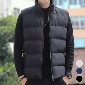 [모로엠] 남성 경량 패딩 하이넥 조끼 DMG-VEP-QOH04321757
