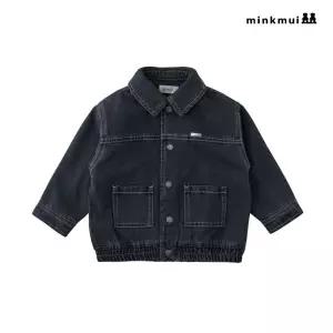 밍크뮤 minkmiu BK 블랙데님자켓 36A1512101 36A15-121-01 출산백일돌선물 36A15-121-01-BON 503003
