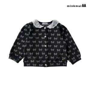 밍크뮤 minkmiu NY 리본져지쟈가드가디건 36A1520101 36A15-201-01 출산백일돌선물 36A15-201-01-BON 50301
