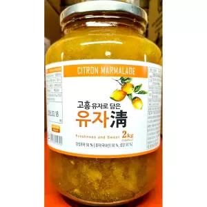유자청 (파낙스FB 고흥 2K) 베이스/에이드용/카페테이크아웃/음료엑기스/설