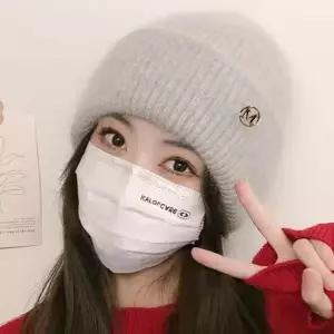 여성 안감양털 니트 모자 부드럽고 따뜻한 겨울 패션 비니