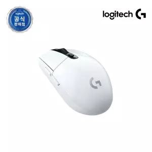로지텍G 로지텍코리아 G304 LIGHTSPEED 게이밍 마우스 화이트