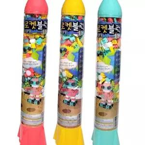 (다올)블럭 놀이 로켓 스텝3 (랜덤) 약 370pcs 어린이 미니블럭