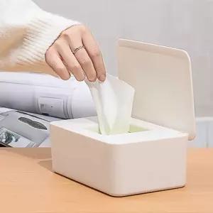 딜리고 대용량 물티슈 보관함 케이스 디스펜서 마스크 수납함