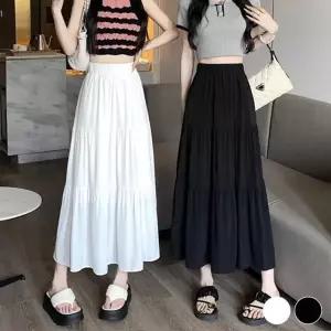 롱치마 신상 미니 여친룩 플레어스커트 캐쥬얼 큐롯