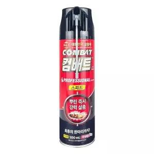 [엄지척]컴배트 349DIO30 스피드 에어졸 바퀴벌레제거용 500ml -O