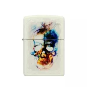 ZIPPO 라이터 야광처리 Glow In The Dark 스컬