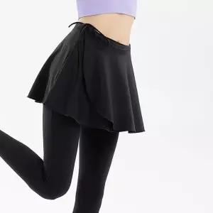 레깅스 랩스커트 요가 힙커버로 편안한 스타일링 테니스스커트여성 LWFLOOSW 여성스포츠웨어 운동바지