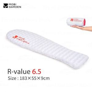 모비 가르뎀 R-값 6.5 캠핑 에어 매트 수면 9cm 두께  야외 하이킹 패드 초경량 풍선 매트리스