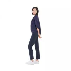CROCODILE LADIES 오비 절개 포인트 모시네 온부 바지_CLDMPT103 2432374