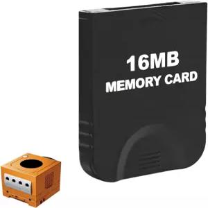 16MB 251블록 게임큐브 메모리 카드 닌텐도 및 Wii 콘솔 액세서리 키트와 호환되는 고속 게임 - 블랙