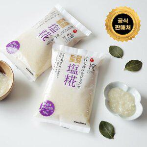 [본타몰]마루코메 누룩소금 시오코지 500g 연어장 저염 발효 맛있는 액상 소금 쌀누룩
