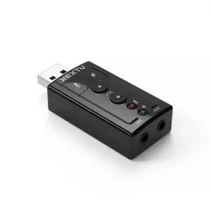 NEXTU NEXT-AV2306 USB to 7.1스피커 마이크 변환 외장형 사운드카드빈컴