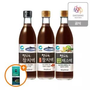 (신세계단독)[1+1] 청정원 맛선생 참치액/채소액 950g 2개 골라담기+(증정)미역 25g