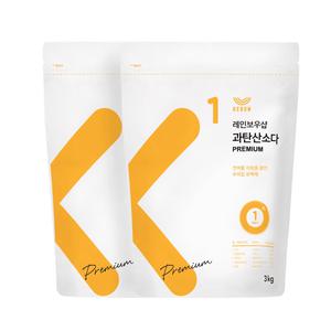 레인보우샵 과탄산소다 프리미엄 3kg x 2개