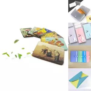로얄 고주파명화 통장지갑 R-1019/파우치/여행용/지갑/통장/케이스/아코디언/지폐/수집/앨범/영수증/보관