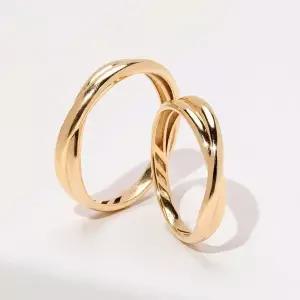 [로이드](센텀시티점)[SET] 런던노트 14K 골드 커플링 세트 LRM25001G LRW25001G