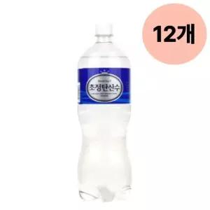 일화 초정탄산수 음료 대용량 페트 가정용 1.5L 12개