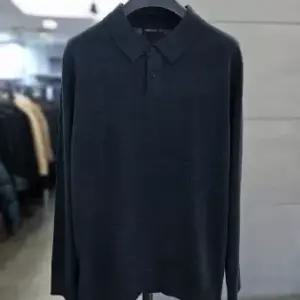 바쏘옴므 남자 가을 캐시미어 블렌드 니트 카라티 WSAFZ3WT02A