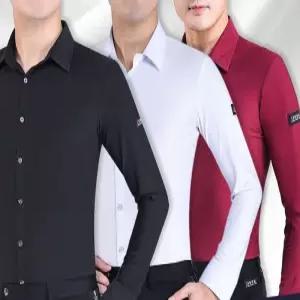 남성댄스복상의 스포츠댄스 모던댄스 남방 연습복 댄스복 공연복