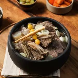 [신세계라이브쇼핑][소노정/실온보관] 국내산 소 한마리 갈비탕 700g x 8팩 / 국내산 소고기 소갈비탕 ...