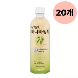 일화 당앤핏 바나바잎차 제로  차음료 500ml 20개 BNS