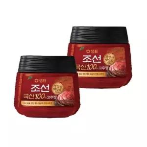 샘표 국산 조선 고추장 1kg 2병