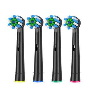 구강 B D12 D100 3757 3709 pro3 pro1max 전동 칫솔 용 4pcs EB50 크로스 액션 교체 브러시 헤드