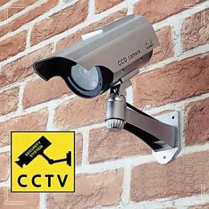 태양광 감시카메라 가짜CCTV 충전식 CCTV 모형카메라 YWA5496C