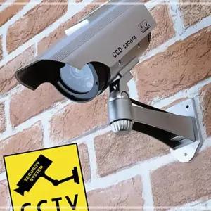 감시카메라 충전식 가짜CCTV CCTV 태양광 모형카메라 CWA5496C