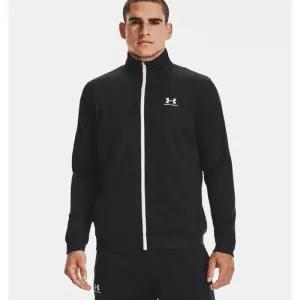 언더아머 UNDER ARMOUR 1329293-002 블랙 남성 UA 스포츠스타일 트리콧 재킷 기모 기능성 바람막이 운동복